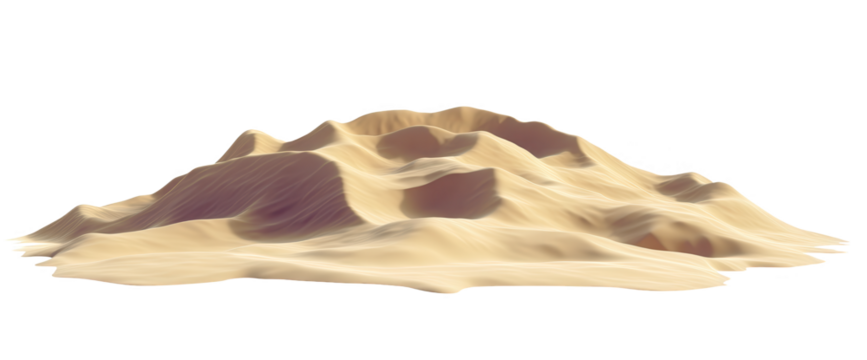 Abstract Sand Dunes Texture PNG