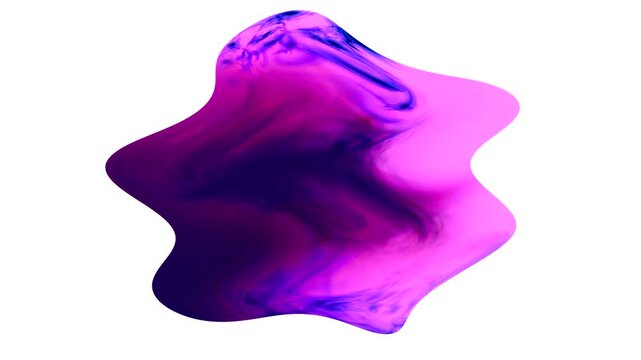 Abstract Ink Swirl