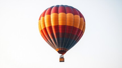 Fototapeta premium Majestic Hot Air Balloon Soaring High in the Sky