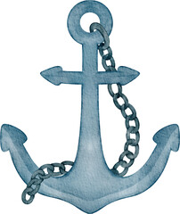 watercolor anchor © Je
