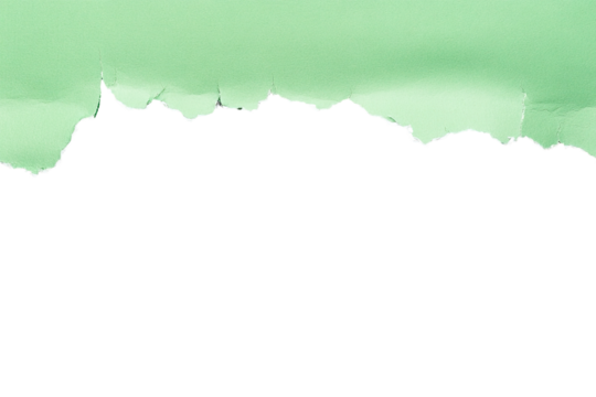 Torn paper background isolated on transparent png. cutout.