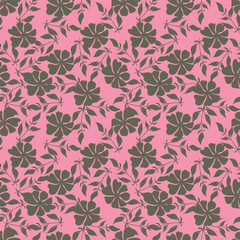 floral seamless allover design pattern