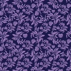 floral seamless allover design pattern