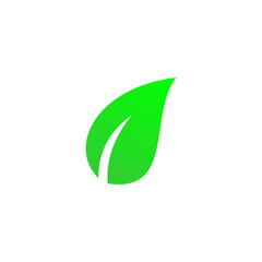 Green leaf icon