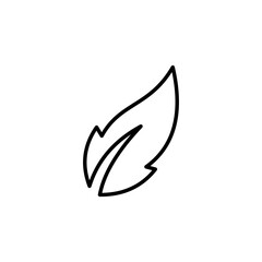 Obraz premium Leaf icon design