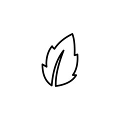 Fototapeta premium Leaf icon design