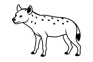 vector illustration of a dog