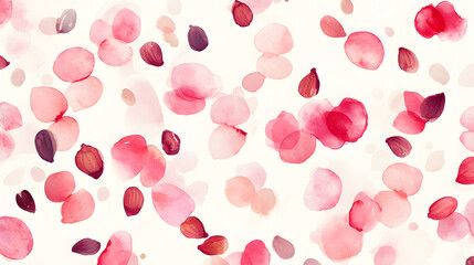 Festive Greeting Card Design with Watercolor Almonds in Cartoon Vector Style