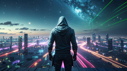 Neon Horizon Stalker

