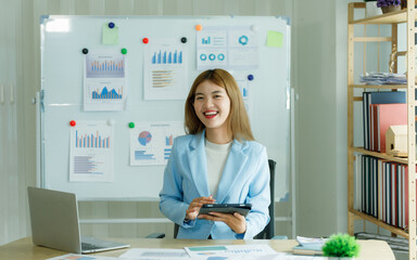 Analysts who study past consumer behavior in the market through statistical graphs to adapt and...