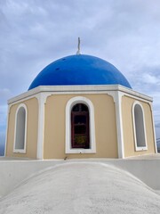 Fototapeta premium church in santorini