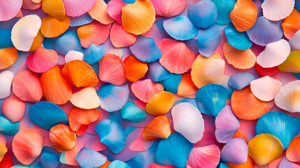 Background of colorful seashell