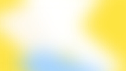 Blue, Yellow, and White Mesh Gradient Background