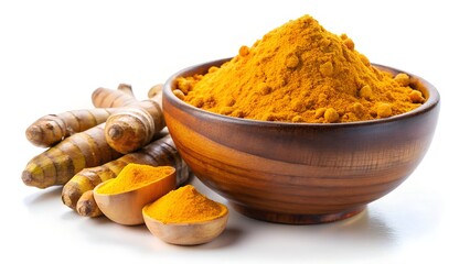 spices in a white bowls