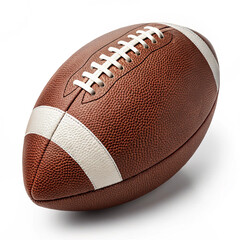 Fototapeta premium american football isolated on white