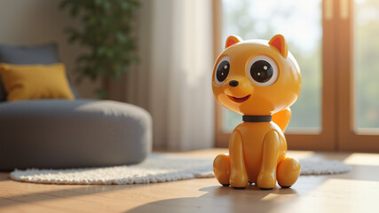 AI-powered pet toy for home alone animals