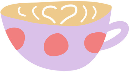 Coffee Cup Doodle for Mothers Day