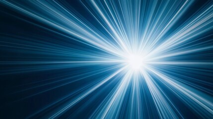Fototapeta premium Blue Light Burst Rays of Energy,Abstract ,Background