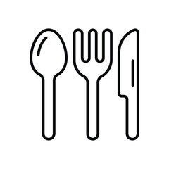 Cutlery Vector icon