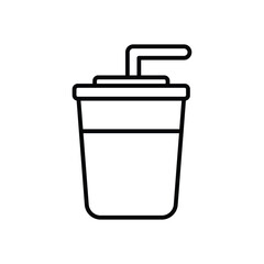 Chocolate milk Vector icon