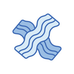 Obraz premium Bacon Vector icon