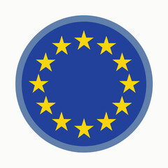 Made in Europe label tags collection. Sketch vintage vector illustration. Eu badge icon set.