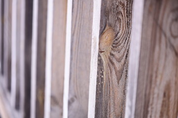 A bird sits on top of a wooden fence, a common scene in rural areas.