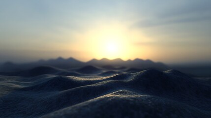 Fearless traveler hiking deep into pristine winter mountain wilderness