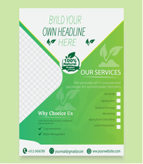 Agriculture flayer Design