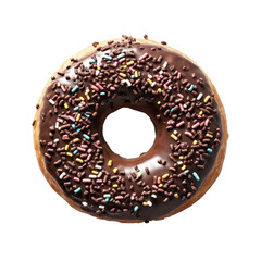 donut isolated on white background