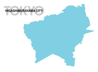 東京都東村山市の地図