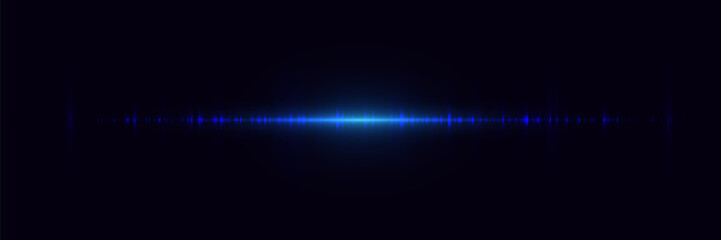 Digital equalizer. Sound waves. Abstract musical pulse background.