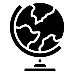 Globe  Icon Element For Design