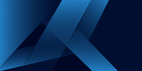 Black dark navy blue silver abstract pattern background. Geometric shape. Line triangle angle fold polygon diamond 3D. Color gradient ombre.