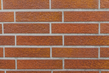 red brick wall