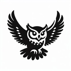 Obraz premium silhouette illustration of wildlife animal