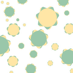 vector, vintage, illustration, banner, flower, art, decoration, element, paper, sticker