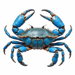 crab isolated on white background