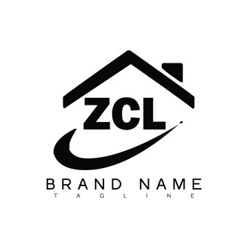 ZCL logo design vector template