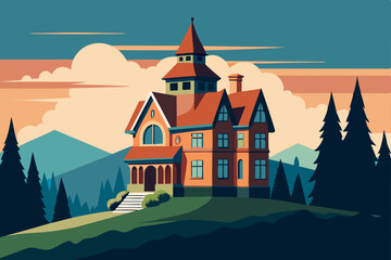 church in the mountains