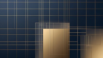 A refined, minimalist business background with subtle grid lines fading into a deep navy-to-gold gradient, symbolizing structure, stability, and precision.