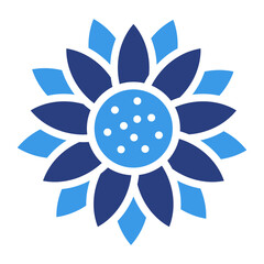 Flower  Icon Element For Design