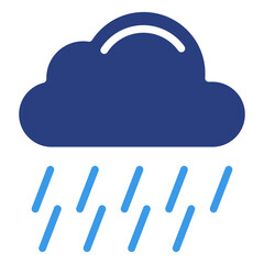Rain  Icon Element For Design