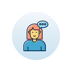 Customer Request Vector icon