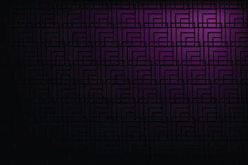 Geometric Dark Purple Pattern
