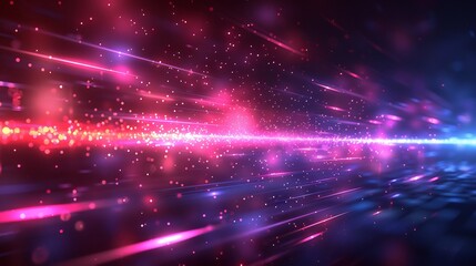 Obraz premium Abstract bokeh background glowing lights perfect for elegant invitation designs