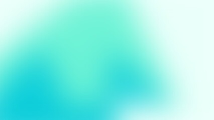 Fototapeta premium Turquoise, Mint, and White Mesh Gradient Background