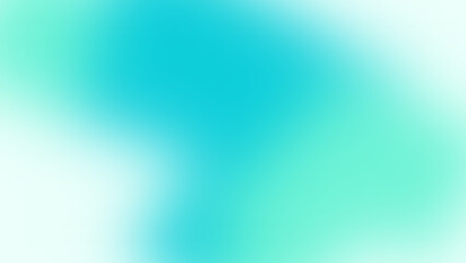 Turquoise, Mint, and White Mesh Gradient Background