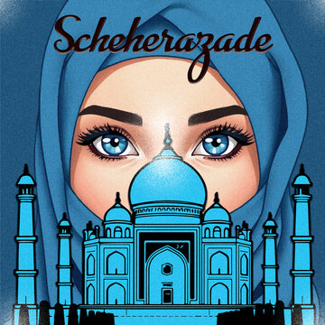 Scheherazade Poster. One Thousand and One Nights