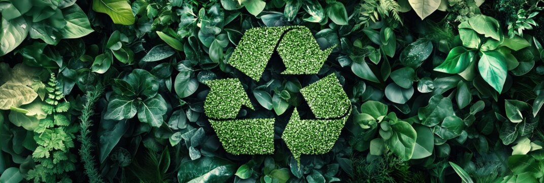 Sustainability forum banner promoting eco friendly practices and green initiatives